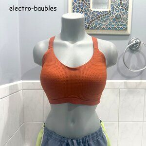 VSX 36D Burnt Orange Lightweight Mesh Sports Bra - NW0T